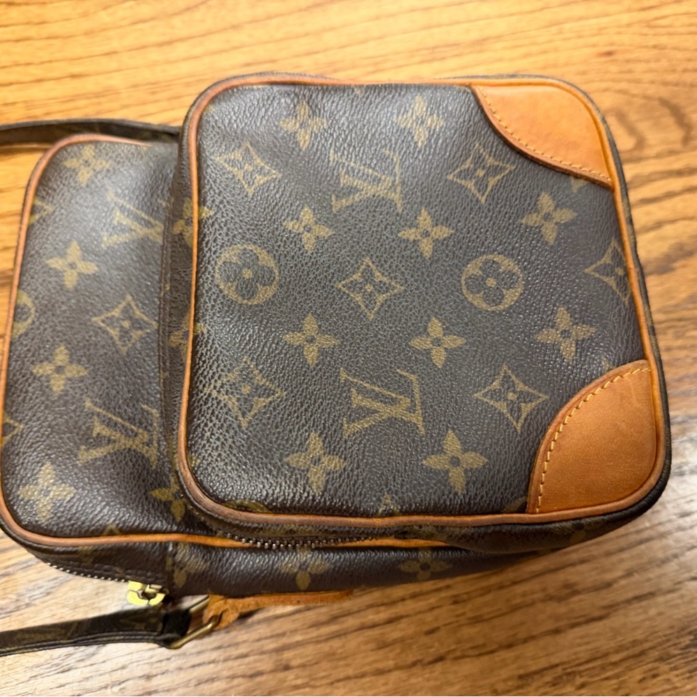 Louis Vuitton Monogram Amazone Crossbody in Brown and Tan